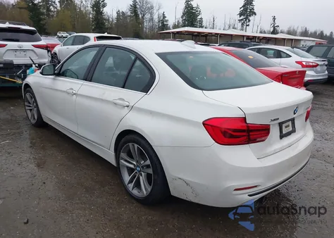 2018 BMW 330I xDrive из США, поврежденный, VIN WBA8D9G58JNU67908